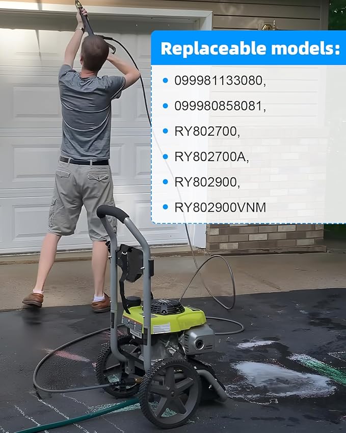 099981133080 Air Filter Assembly Fit for Ryobi RY802700 RY802700A RY802900 RY802900VNM 2700PSI 2900PSI Pressure Washer