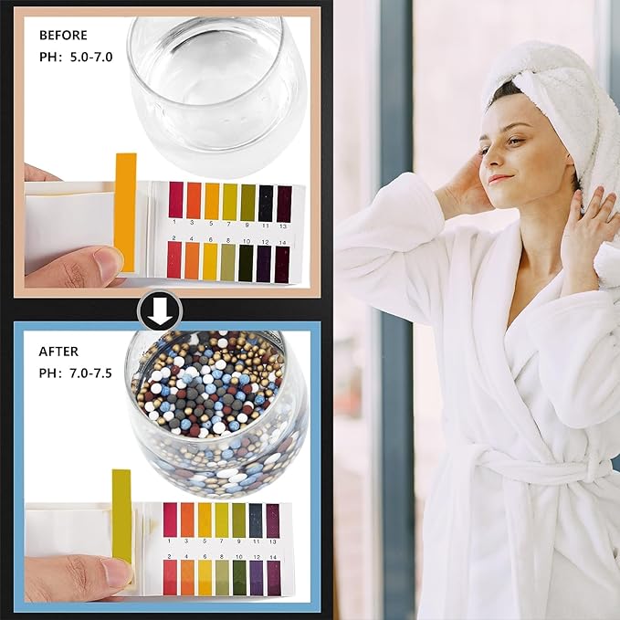 Shower Filter Replacement Compatible with jolie shower head for Hard Water Softener - Filter Chlorine -2 Pack