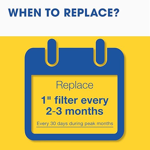 Aerostar 20x25x1 MERV 8 - 4 Count - High Efficiency Pleated HVAC, Furnace & Air Conditioner Filters - Removes Dust, Lint, Mold & Allergy-Causing Pollen