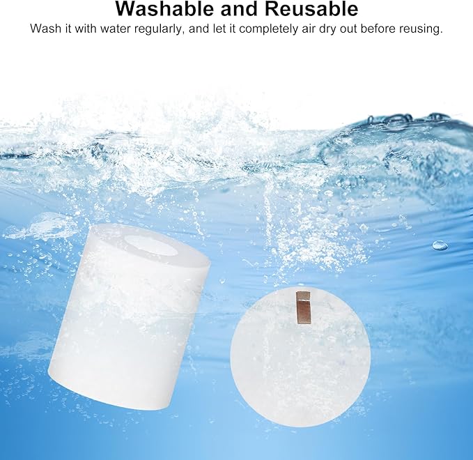 AirClean Parts RV1001AE Pre-Motor Foam Replacement Filter Compatible with Shark IQ Robot Vacuum R101AE RV1001AE UR1005AE Vacuum Cleaner (8 Pack)