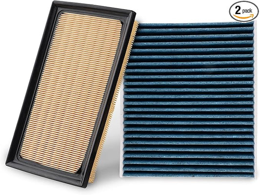 Cabin & Engine Air Filter Fit for RAV4 Hybrid (2019-2025), Camry Hybird (2018-2025 2026), Highlander Hybrid (2020-2025), Sienna Venza (2021-2025), RAV4 Prime Replacement CF12157 CA12289