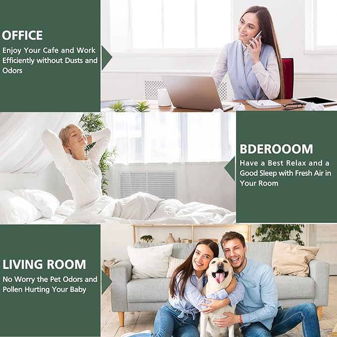 LV-PUR131 Replacement Filters Compatible with LEVOIT Air Purifier Models LV-PUR131s and LV-PUR13, LV-PUR131-RF, 2 Pack HEPA and Activated Carbon Filters