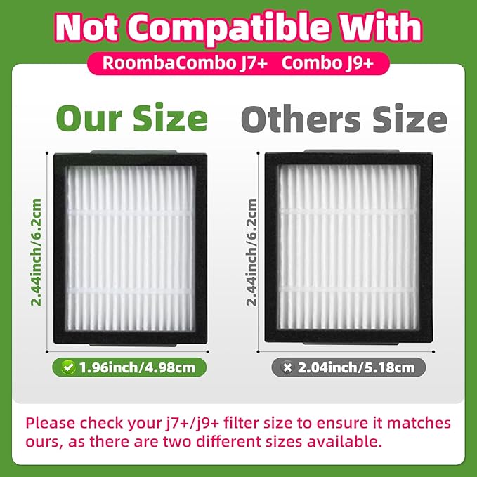 LOVECO 26-Pack Replacement Parts Compatible for iRobot Roomba E I & J Series, i7 i7+ j7 j7+ E5 E6 E7 i8 i6 i5 i4 i3 i2 i1 j8 j6 j5 and Plus Version, 4 Set Main Brush, 8 Filter, 8 Side Brush