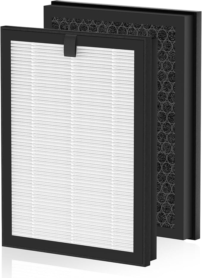 A5 Replacement Air Filter Compatible with VEWIOR A5 Pu-rifier with 3 Stages True HEPA, Activated Carbon Filter and pre-Filter