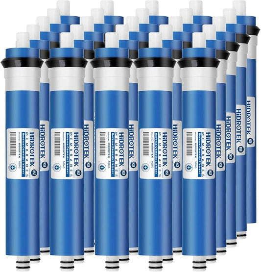 Geekpure 100 GPD Reverse Osmosis RO Membrane Replacement -NSF Certificated (Pack of 25)