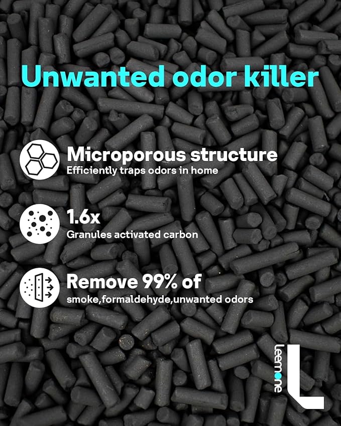 Leemone Vital 100 Replacement Filter Compatible with LEVOIT Vital100 Air Purifier and VAVA VA-EE004 Air Purifier, True HEPA High-Efficiency Activated Carbon, Vital 100-RF, 2 Pack