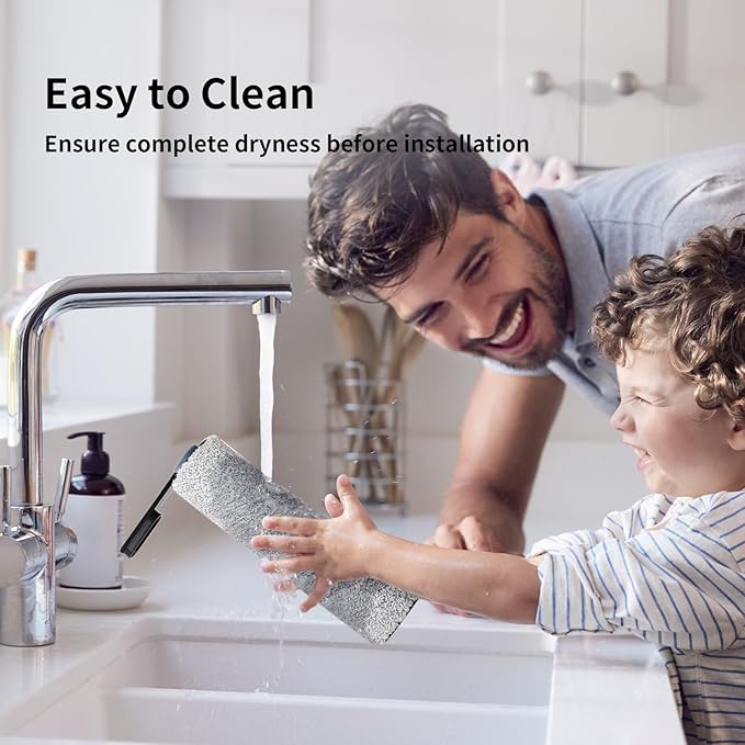 keluke Only S5Combo - Replacement Roller Brush and Filters Compatible with Tineco Floor One S5Combo Wet Dry Cordless Vacuum Cleaner(Not for Others S5 Series Models) 3 Brushes Roller,3 Filters