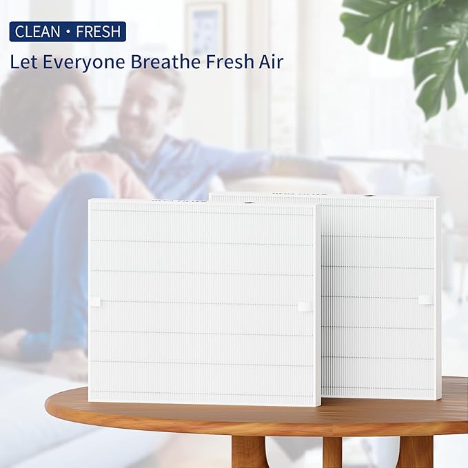 2-Pack Airmega AP-1512HH Filter Set Replacement for Coway AP-1512HH and 200M Air Purifiers, Only 2 True HEPA H13 Filters