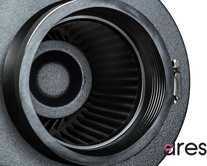 black 3" Universal Dry Air Filter Cone Dry Filter Replacement