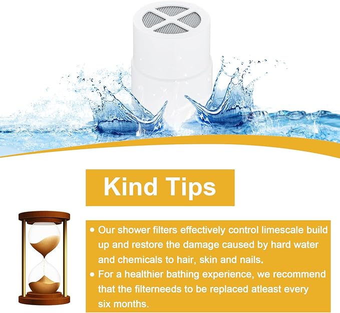 Replacement Cartridge Shower Filter for jolie shower head filter (1 pcs)