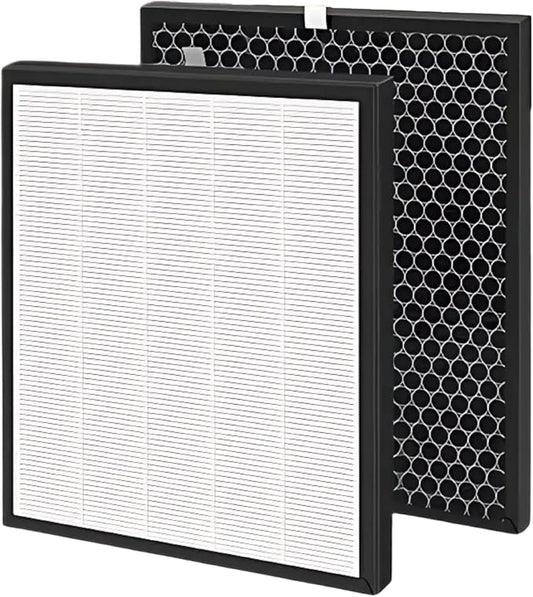 Nispira LV-PUR131 Filter Replacement for Levoit Air Purifier LV-PUR131 3-in-1 HEPA Carbon, 1 Set