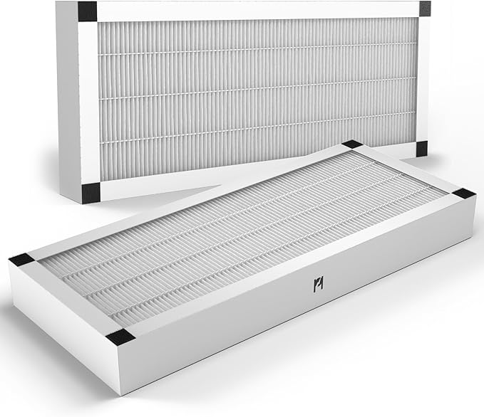 Think Crucial Replacement Air Purifier Filter with HEPA Filters - Compatible with Idylis Part # 560885 Filter - Fits Idylis F, AC-38 Models - Bulk (2 Pack)