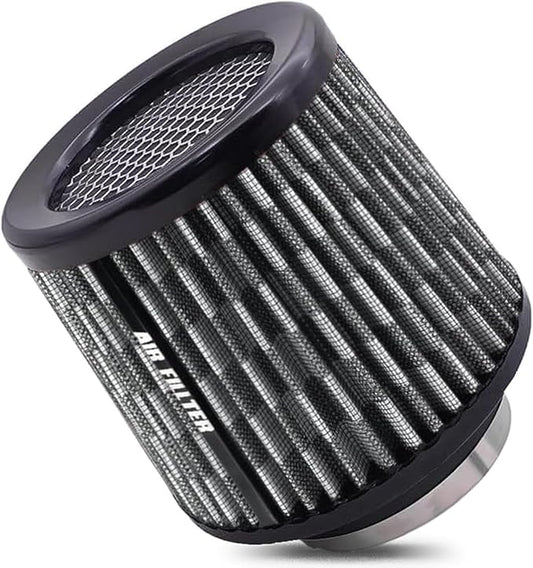 muge racing Universal 3 Inch 76mm Air Intake Filter Replacement Cone Air Filters Quality Dry Air Filter