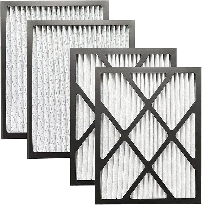 4-Pack True 9 x 11 x 1 MERV 13 Replacement Dehumidifier Filter,Compatible with Santa Fe Ultra70 Compact70 Element Compact2 UA 65H Dehumidifier Models 9x11x1 Dehumidifier Filter