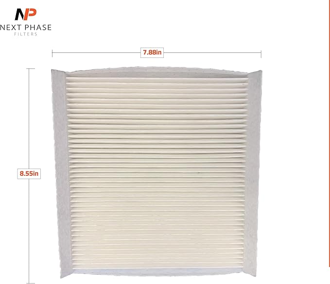 Cabin Air Filter Replacement - Pack of 1 - Made in USA - Compatible with Nissan Kicks 1.6L, Rogue 2.5L, 2020-2022 Sentra 2.0L, Replaces O.E. 278915RB0A, 278915RB0B - for Carbon Upgrade See NP10447