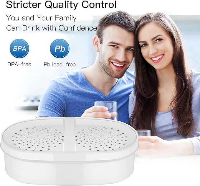 Replacement for Waterdrop Pitcher Filtration System, Reduces PFAS, PFOA/PFOS, Chlorine, Clean Water in Seconds, Last Up to 3 Months or 200 Gallons (Pack of 1)