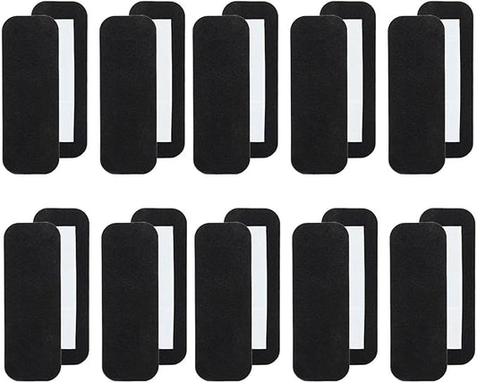 PUREBURG 20-piece Replacement Deodorization Filter For Ceiling Fan All Blade Types Activated Carbon Filters for Home Bedroom Kitchen Office