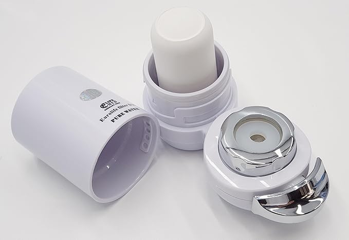 Faucet Mount Replacement Filter 2-Pack, for Eurolife EL-LS-D10 faucet mount water filter, 7 Stages of High Efficiency Fine Filtration, Easy Installation, Leak-proof, BPA Free