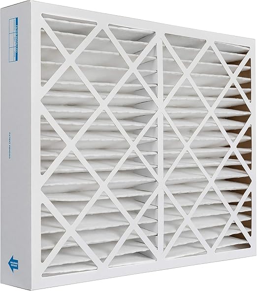 Aerostar 20x25x4 MERV 8 Air Filter 2 Pack, HVAC Pleated A/C Furnace Filters, Electrostatic MPR 600 & FPR 5, Made in USA