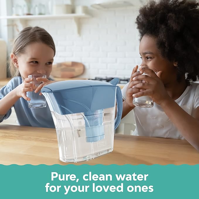 AMI Alkaline Water Pitcher Refills for High-pH Pure, Filtered Water, Replacement Filters for HD-55AWP Pitcher, Pack of 3