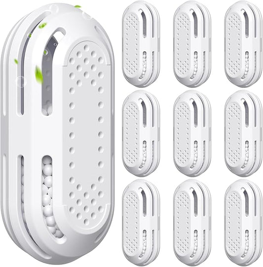 10 Pack Humidifier Demineralization Cartridge Compatible with LEVOIT Top Fill Humidifiers, Classic 160, LV600S, OasisMist 450S, OasisMist 1000S, Calcium and Magnesium Ion Softening, White