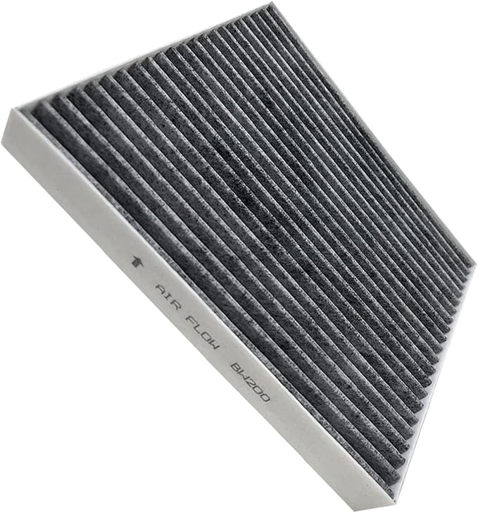 2 Pack Carbon BW200 Cabin Air Filter for Elantra 2017-2020, Accent 2018-22,Elantra GT 2018-20,Forte 2020-21, Forte 5 (2020-21),Rio 2018-21,Replace 97133-F2000,97133-F2100