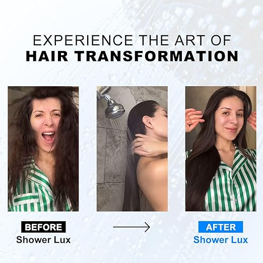 Tyent - Shower Lux Filter - High Output Showerhead Filter - Multiple Water Pressure Settings - Electronic Filter Replacement Reminder - Luxurious Shower Experience