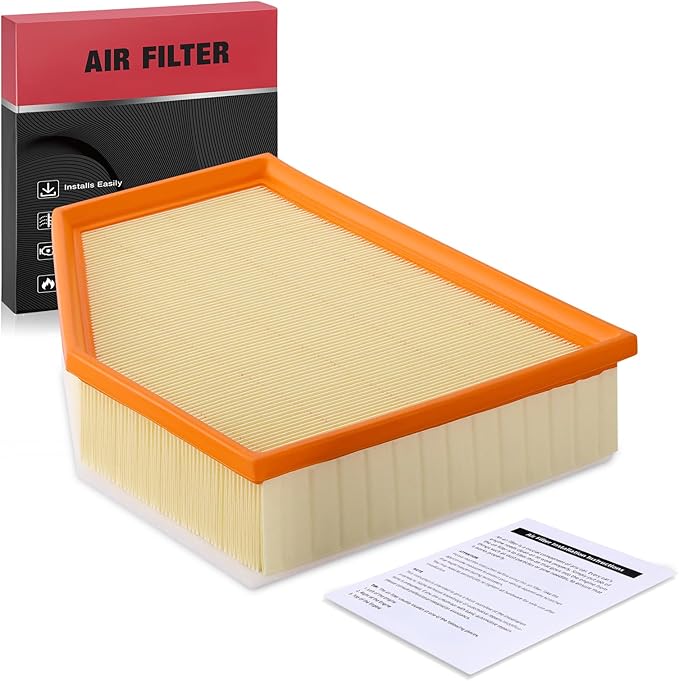 BDFHYK PA99308 Engine Air Filter Compatible with BMW 530i 540i 740i 745e 840i (xDrive), X3 X4 X5 X6 X7 & More, 2.0L 3.0L, Replace# 13718577170