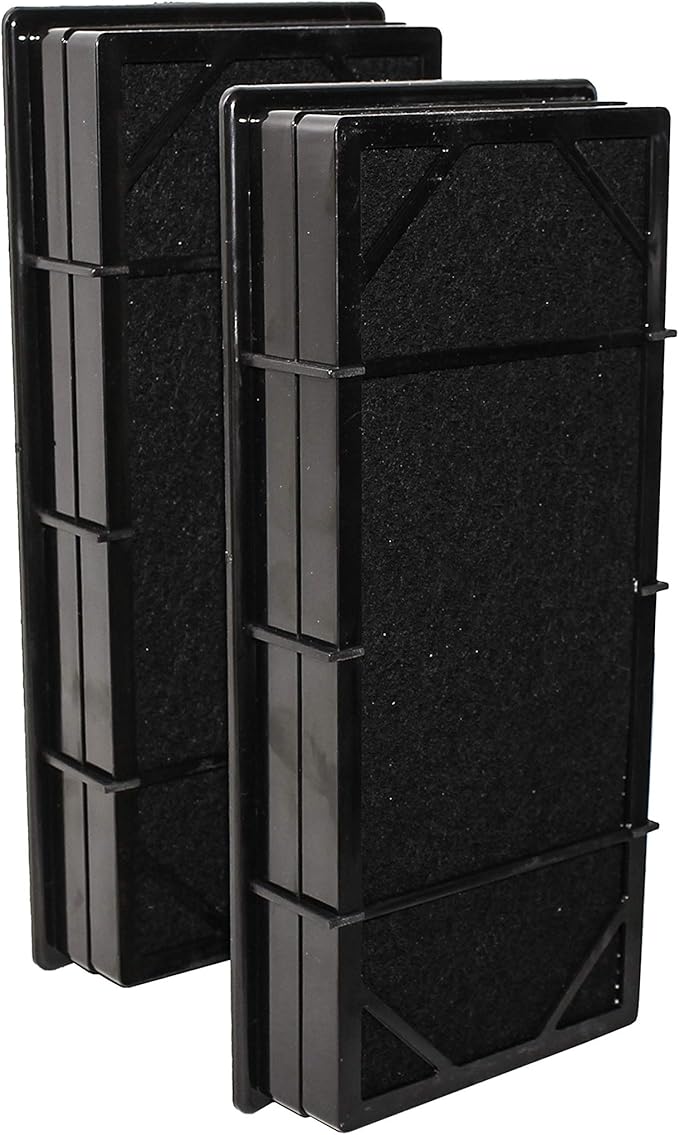 LifeSupplyUSA True HEPA Filter Replacement Compatible with Honeywell HEPAClean HRF-C2, Filter C Air Purifier (2-Pack)