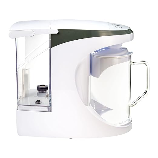 Aqua TRU Carafe | Countertop Water Purifier for PFAS and Other Contaminants with Exclusive 4-Stage Ultra Reverse Osmosis Technology (No Plumbing or Installation Required) | BPA Free