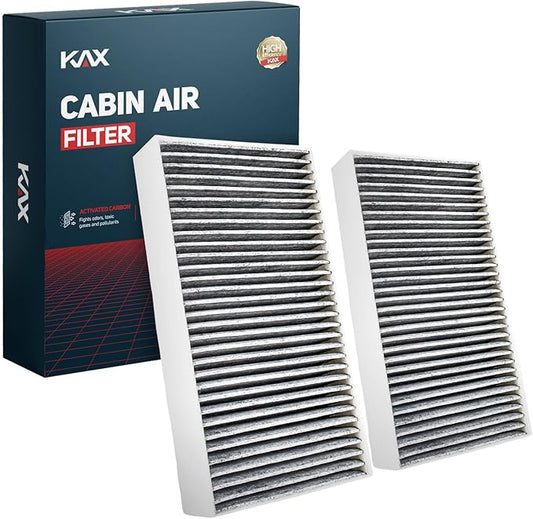 KAX Cabin Air Filte, CF10828 Replacement for GL450, R63 AMG, R500, R350, R320, ML63 AMG, ML550, ML500, ML450, ML350, ML320, w/Activated Carbon Passenger Compartment Air Filter