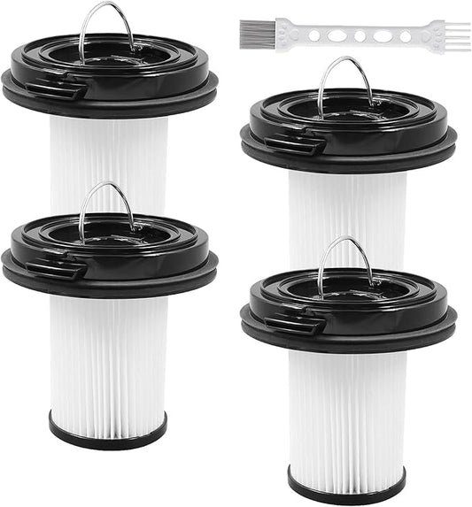 4 Pack Replacement Filter Compatible with BISSELL CleanView XR Lightweight Cordless Vacuum, for Bissell CleanView XR/XR pet Lightweight Cordless Vacuum - Filter, Washable and Reusable