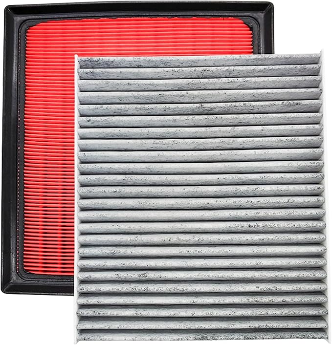 JTBU157-12295Engine And Cabin Air Filter Compatible with Subaru ASCENT(2023-2019), CROSSTREK(2023-2018), IMPREZA(2023-2017), LEGACY(2023-2020), OUTBACK(2023-2020)