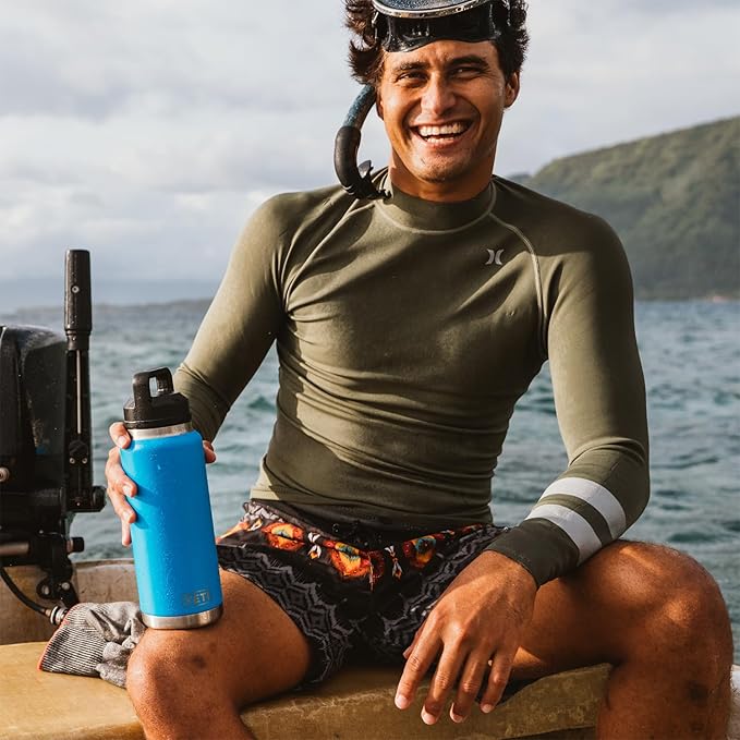 YETI Rambler 36 oz Bottle, Vacuum Insulated, Leakproof, Stainless Steel with Chug Cap