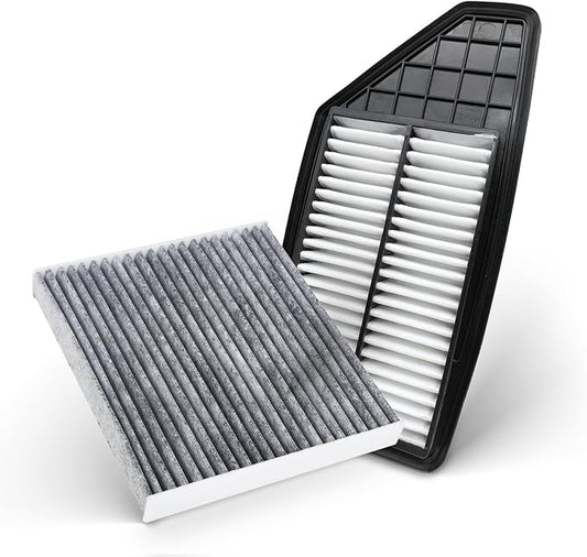 Engine & Cabin Air Filter Fits Insight 1.5L Hybrid (2019-2022), PA99482, 17220-6L2-A01, Replacement for CF11182 CA12952