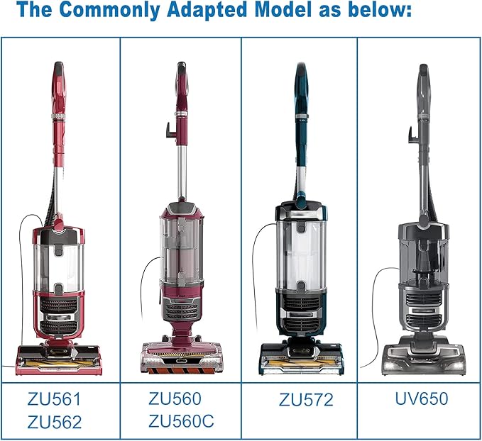 Replacement for Shark Navigator ZU560, ZU561, ZD201, ZU562, ZU572, UV650，ZU560C Filter，Zero-M Lift-Away Speed Upright Vacuum Part XFFK560, XHEPA560，4 Foams and 4 Felt Filters and 2 Filter