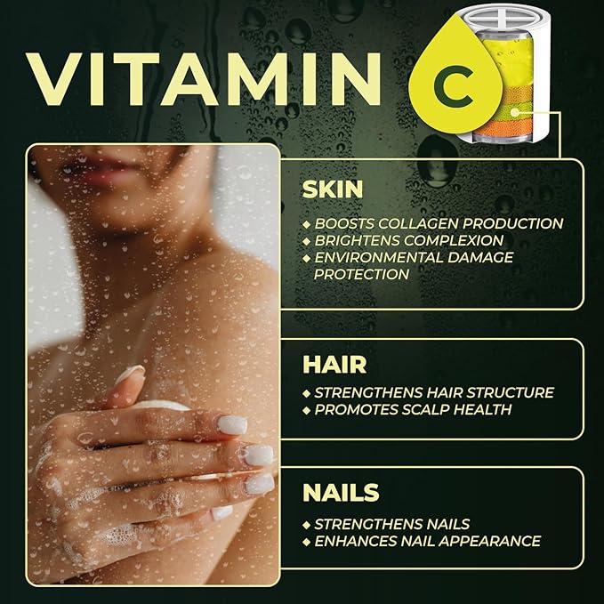 AquaHomeGroup Vitamin C + E + A Shower Filter Replacement Cartridge with Aroma Granules (Lemon) - Removes Chlorine, Supports Skin & Hair Health - Compatible with Similar 15 20 Stage Filters