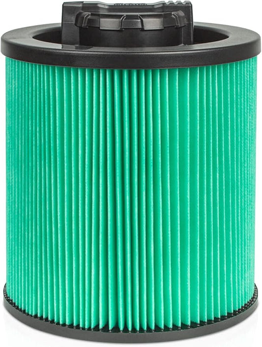 DXVC6914 HEPA High Efficiency Filter Fit for Regular 6-16 Gallon Wet/Dry Vacuums. Compatible with Dewalt DXV06P DXV09P DXV09PA DXV10P DXV10PL DXV10S DXV10SA DXV10SB DXV12P DXV14P DXV16P