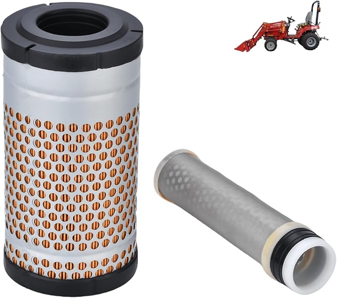 6259119M91 Air Filter Compatible with Massey Ferguson Tractor GC1710 GC1705 GC1715 GC1720 GC1723E GC1725M