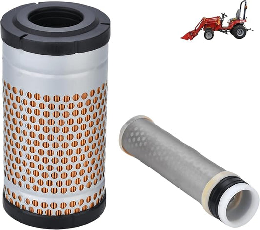6259119M91 Air Filter Compatible with Massey Ferguson Tractor GC1710 GC1705 GC1715 GC1720 GC1723E GC1725M