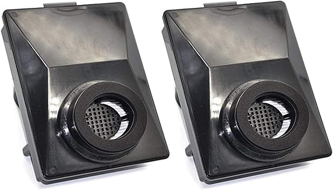 EZ SPARES HEPA Filters Compitable with Rainbow E2 HEPA Style Fits E2-Series,for Part R12179 & R12647B Attachment,Washable and Reusable(2pcs)