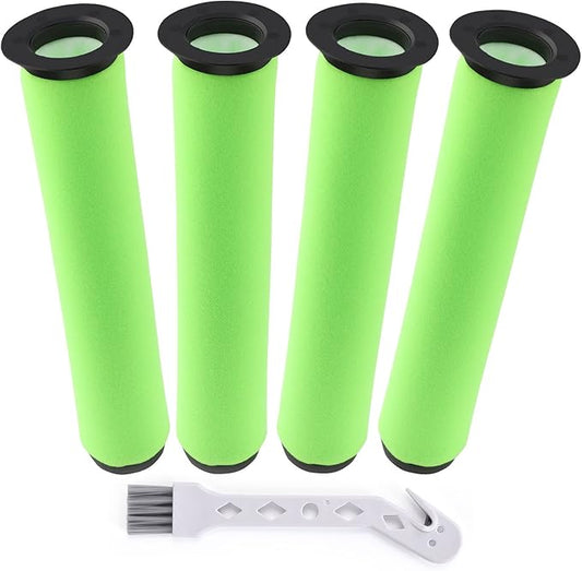 Artraise Air Ram Filter Replacement for Bissell AirRam 1984 Cordless Vacuum Parts Filter 2144 21448 19841 19844, AirRAM for Gtech Mk2 K9 Filters Cordless Vacuum Cleaner, part#1611215 (4 Pack Filters)