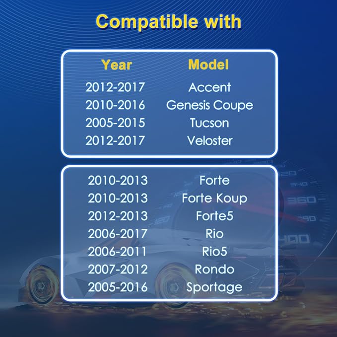 Cabin Air Filter Replacement for CF10709, Fits Accent, Genesis Coupe, Tucson, Veloster, Forte, Forte Koup, Forte5, Rio, Rio5, Rondo, Sportage