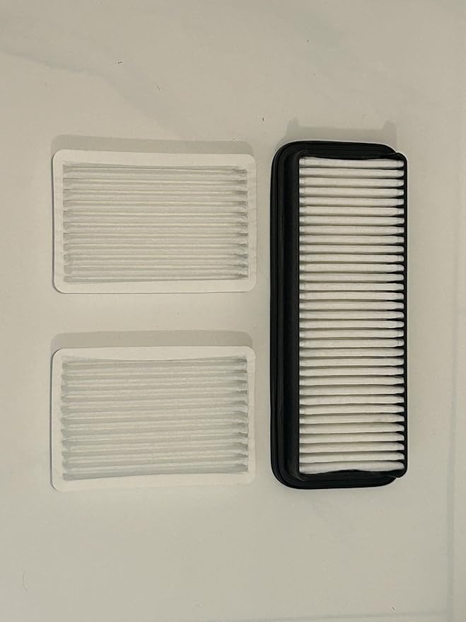 Cab Air Filters Compatible with Kubota M SVL M5040 M6040 M7040 M7060 M8560 M9960 SVL75C SVL75-2C SVL90C SVL90-2C B2650 B3350 L3240 L4740 RTV1100 Cabin AC Filters T1855-71600 6A671-75090 014520-0804