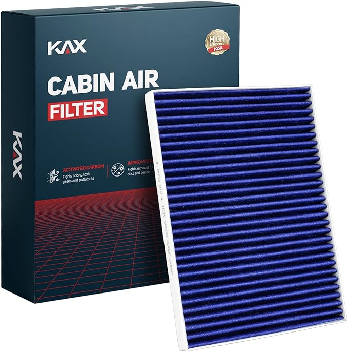 KAX Premium Cabin Air Filter, CF11663 Replacement for Buick Enclave 2008-2017, Chevy Traverse 2009-2017, GMC Acadia 2007-2016, Outlook 2007-2010 Strong Adsorption w/Upgraded Activated Carbon