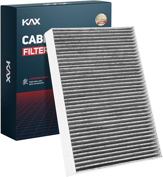 KAX Cabin Air Filter, CF10364 Replacement for Chry-sler 300 2005-2010, Charger 2006-2010, Magnum 2005-2008, Challenger 2008-2010 w/Activated Carbon Passenger Compartment Air Filter