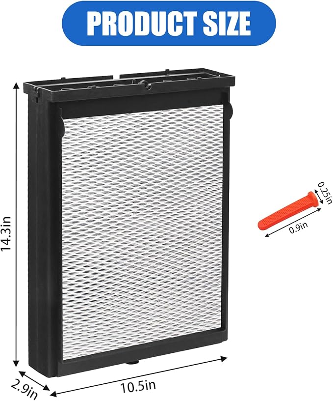 H635EZ1A Humidifier Filter/Water Panel Assembly Replacement Kit, Compatibily with H635EZ1A for Models 600, 600A, 600M