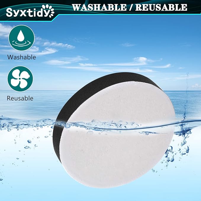 Filters Replacement for Eureka neu10ae4 neu10ae5 Airspeed Compact Bagless Upright Vacuum NEU100 NEU102 Series,Compare to Part # E0106, 5 Pack