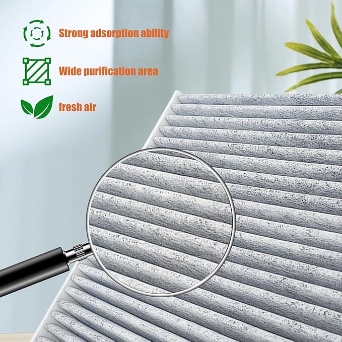 Cabin & Engine Air Filter For Cadillac CT4 (20-24), CT5 (20-24)