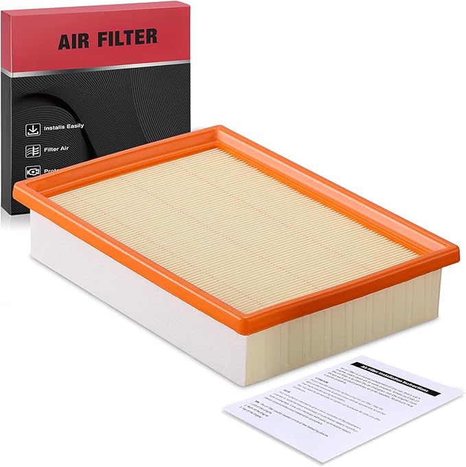 BDFHYK CA11222 Engine Air Filter Compatible with Chevrolet Sonic 2012-2020, L4 1.4L 1.8L, Flexible Panel, Replace# C24028, 96950990